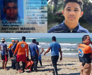 Dos hermanos mueren ahogados y rescatan un tercero con vida en Playa Cangrejos de Montellano, Puerto Plata