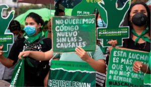 Tras revés con los diputados, movimiento por las tres causales llama a marcha nacional el 23 de mayo