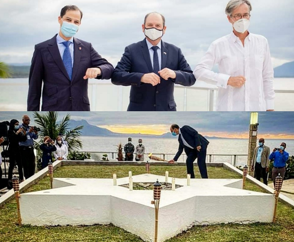 Embajadores de Israel, Alemania y Marruecos en RD conmemoran en Sosúa Día del Recuerdo del Holocausto