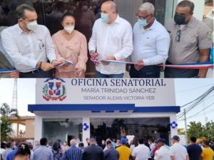 Senador Alexis Victoria abre extensión oficina senatorial en Cabrera