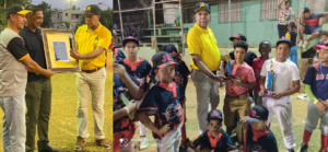Liga R.E.C. gana primer festival de béisbol infantil en Río San Juan; reconocen a Sergio -El Topo- Méndez