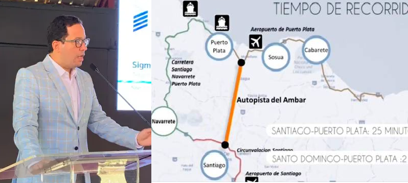 Autovía del Ámbar costará US$393 millones y con 32.7 kilómetros unirá a Santiago con Puerto Plata en 27 minutos