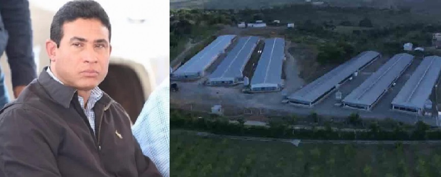 Incautan varias granjas de pollos propiedad del general Adán Cáceres en Monte Plata