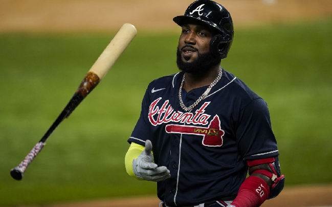 Mal preso en Atlanta el grandeliga Marcell Ozuna tras ser acusado por su esposa de tratar de estrangularla