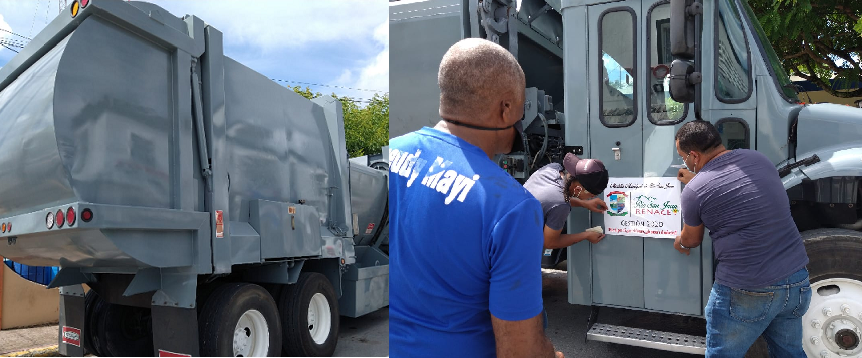 Alcaldía de Río San Juan adquiere nuevo camión compactador para eficientizar recogida de basura