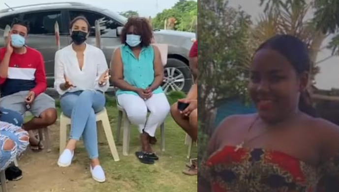 Diputada Priscila De Óleo brinda apoyo emocional a familias de adolescente y anciana asesinadas en Payita, Cabrera