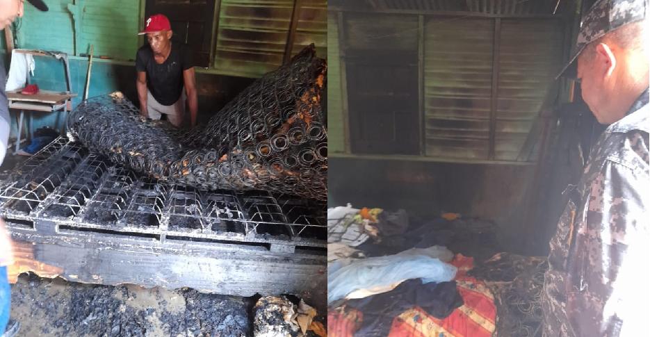 Alcalde de Villa Magante denuncia inescrupulosos están incendiando viviendas de personas humildes en La Cantera