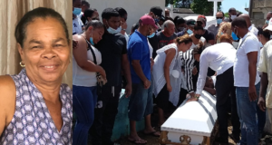 Sepultan en el cementerio municipal de Río San Juan los restos de Ramona Vargas Brito
