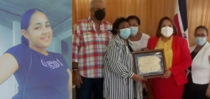Graly Sánchez está de fiesta de cumpleaños; reconocen educadora Isabel Castro en Río San Juan