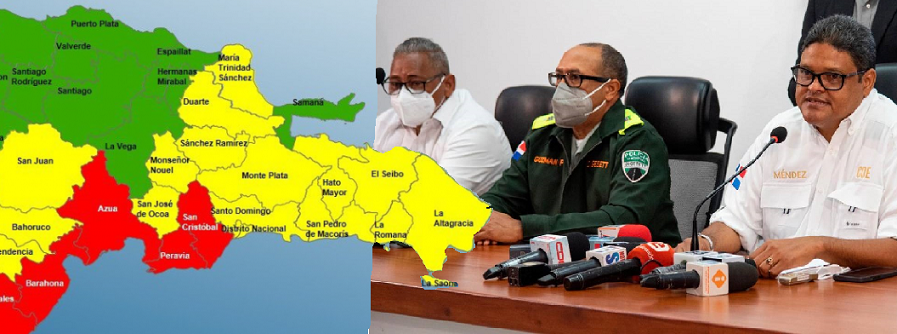 RD en alerta roja por paso huracán Elsa; autoridades de María Trinidad Sánchez limpian ríos y cañadas