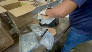 Ocupan más de un kilo de cocaína en oficina de Correos de Santo Domingo iban a enviar a Nueva York