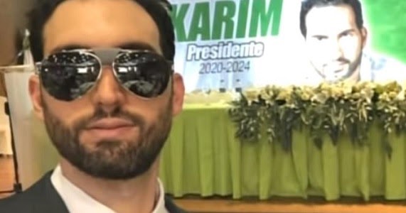 Un año de prisión y pagar RD$5 MM contra Karim Abu Nabba por difamación e injurias; condenado se burla de sentencia