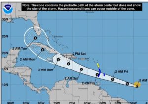 Tormenta tropical Elsa se forma en el Atlántico; se prevé que RD sienta sus efectos el viernes