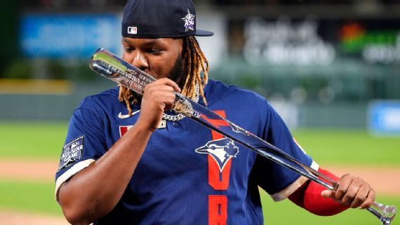Vladimir Guerrero Jr. conecta histórico jonrón y es elegido MVP del Juego de Estrellas de Grandes Ligas; El Alfa lo narra