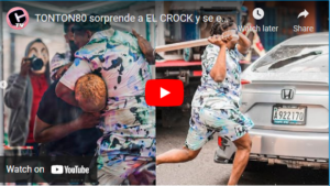 Urbanos El Crock y Tontón80 en violenta pelea luego que el último dijera en TV que tuvieron una relación homosexual