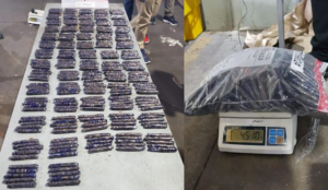 Droga! Ocupan en el aeropuerto Cibao 5 kilos de cocaína camuflagiadas en cigarros iban hacia Estados Unidos