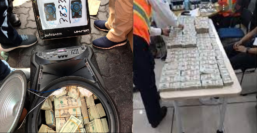 Se cayó la vuelta! Aduanas decomisa US$7 millones hallados en bocina y una bola de fútbol