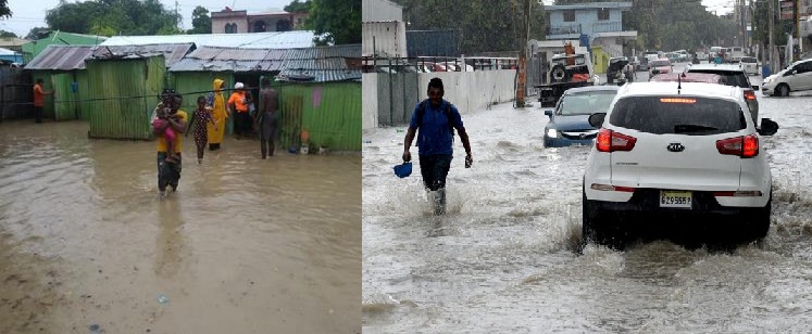 Grace deja 275 casas dañadas y 1,345 desplazados en RD; en alerta roja Ma. Trinidad Sánchez y otras 19 provincias