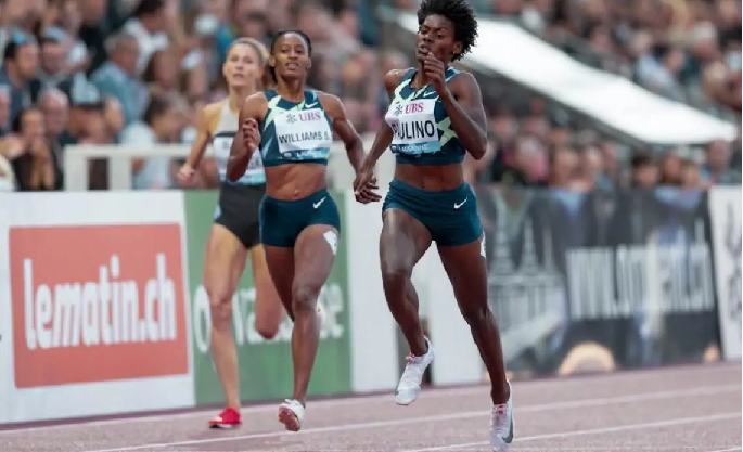 París se arrodilla ante Marileidy Paulino; la dominicana ganó este sábado final de 400 metros en Liga Diamante