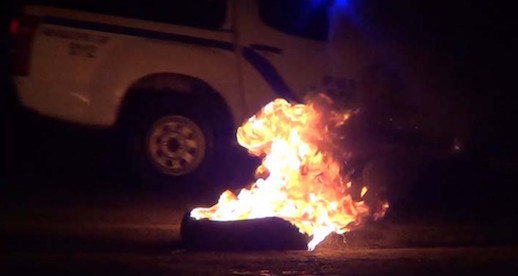 Protestan en Puerto Plata por frecuentes apagones que mantienen población irritada