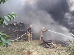 Denuncian personas desaprensivas están provocando incendios forestales en Sosúa