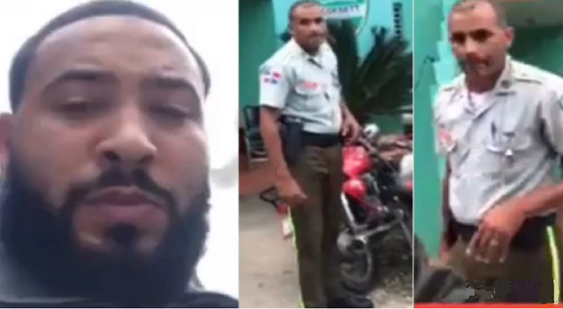 “Pero por qué tu me da Estrella?” La Digesett sancionará agente captado en video golpeando joven en Sosúa