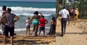 Dos hombres mueren ahogados en playa Cosón de Las Terrenas en Samaná