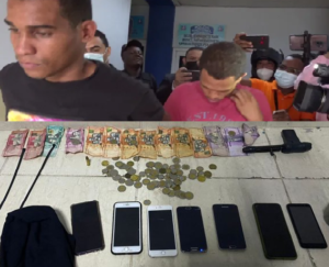 Desarticulan banda que asaltaba bancas de lotería en Nagua y San Francisco de Macorís