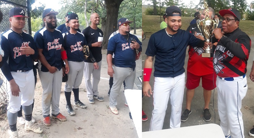 AK Barbershop gana Primera Copa de Softbol Team Cibao 20/21 de Newak New Jersey