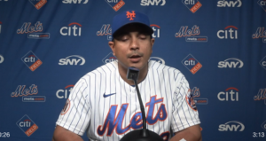 Lo sentimos: Luis Rojas no será el dirigente de los Mets en el 2022