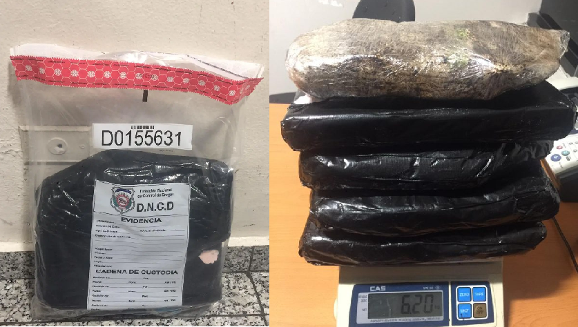 Ocupan en el AILA cinco paquetes de cocaína en un vuelo iba rumbo a España