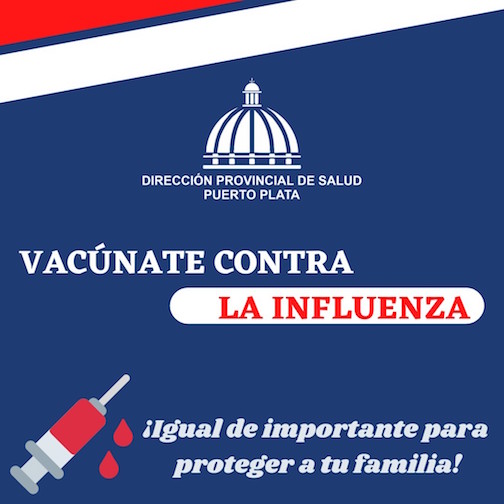 Autoridades de Salud Pública en Puerto Plata iniciaron vacunación contra la Influenza