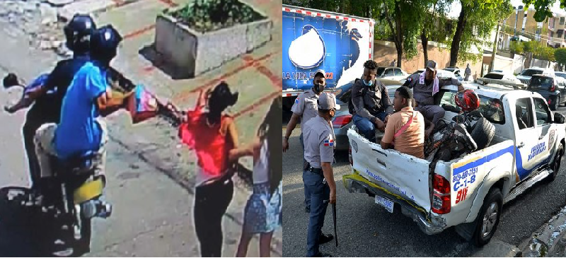 República Dominicana azotada por atracos a mano armada; se han registrado 105,428 en últimos 3 años y 59,302 hurtos