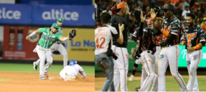 Las Estrellas vencen al Licey y empatan en primer lugar con Las Aguilas que fueron acorraladas por Los Toros en Romana