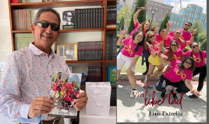 Luis Estrella presenta nuevo libro”Vivir en Libertad”