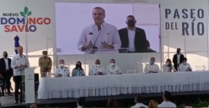 Abinader deja iniciada primera etapa Avenida Paseo del Río de proyecto Domingo Savio entre La Ciénaga y Los Guandules