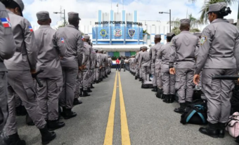 El salario mínimo de un policía será RD$20,000 desde enero