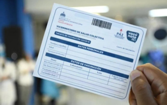 Salud Pública prorroga hasta el 21 de febrero presentación de tarjeta con tercera dosis