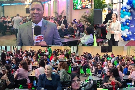 Asambleísta (D) Bronx festeja con envejecientes la fiesta de Halloween  