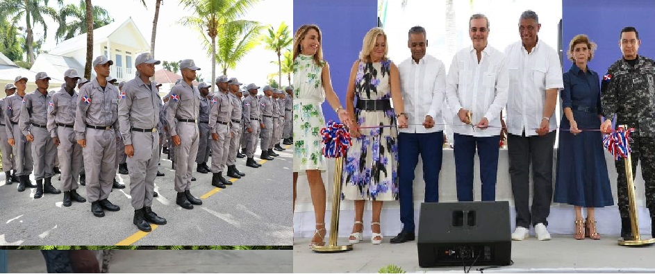 Presidente Abinader deja inaugurado importante Centro de Entrenamiento Policial en Río San Juan