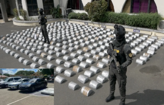 Ocupan 2, 227 libras, un kilo de cocaína y varias armas y vehículos en 4 allanamientos realizados en Santiago