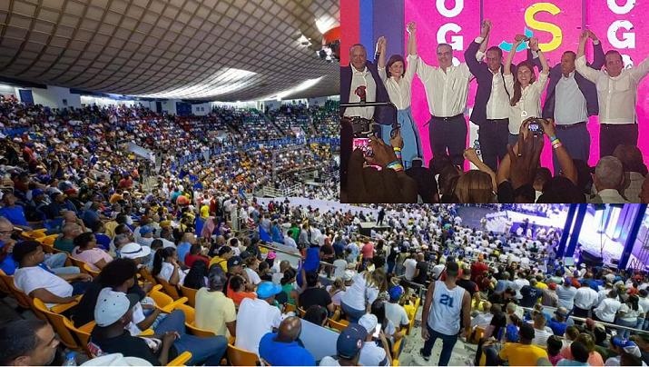 Ven surge en la Gran Arena del Cibao el nuevo César de la política