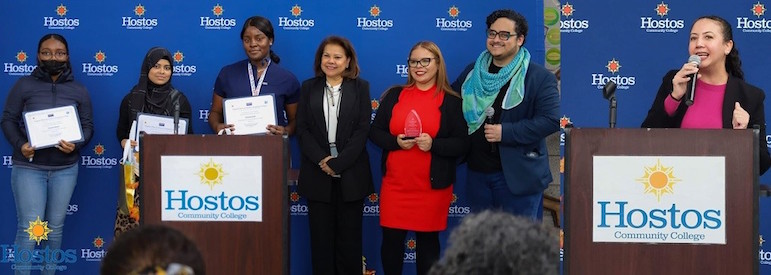 Hostos Community College celebra mes Herencia Puertorriqueña en El Bronx; dominicanos participan