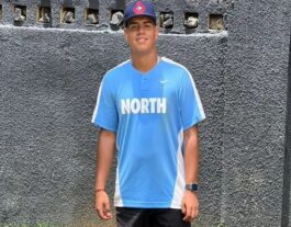 Daury Rodríguez prospecto de béisbol se destaca en torneo superior de Santiago