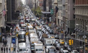 Días de congestionamiento vehicular en NYC hasta final presente año