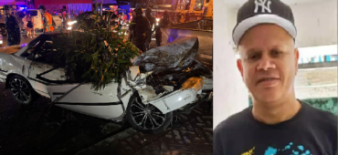Mueren dos personas calcinadas en accidente de tránsito en la Ave. Circunvalación de Santiago