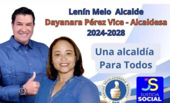 Boleta Municipal Partido Revolucionario Moderno -PRM- en Río San Juan 2024