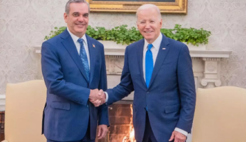 Presidente de EU felicita a su homólogo Luis Abinader por su liderazgo en la región; lo insta profundizar relación bilateral