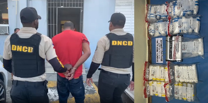 Se entrega “El Rey” de los 41 paquetes de cocaína decomisados la semana pasada en Puerto Plata