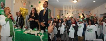 Juramenta cientos de jóvenes con Henry Abreu candidato Diputado Ultramar USA